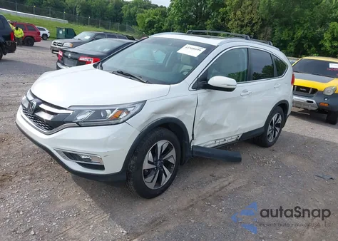 2015 Honda Cr-V Touring из США, поврежденный, VIN 5J6RM4H98FL130051